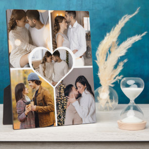 Design Your Own 5 Photo Collage Plaque