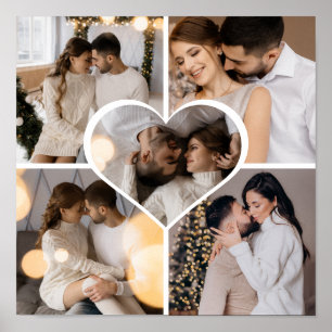 Design Your Own 5 Photo Collage Poster