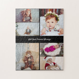 Design Your Own 6 Photo Collage Jigsaw Puzzle