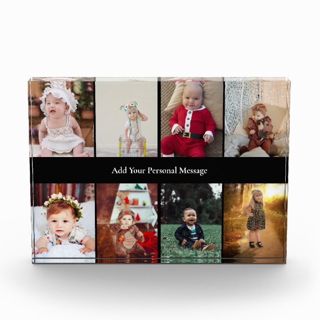 Design Your Own 8 Photo Collage (Front)