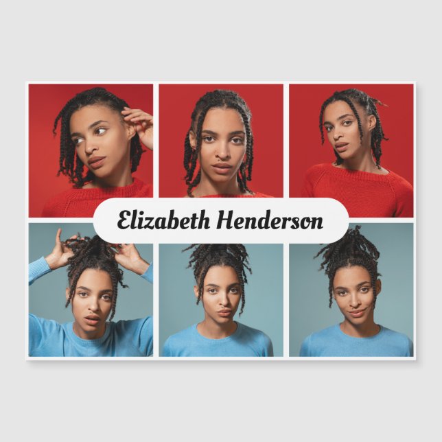 Design Your Own 8 Photo Collage (Front)