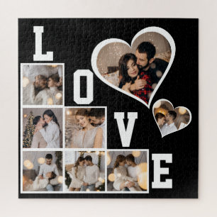 Design Your Own 8 Photo Collage Jigsaw Puzzle