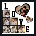 Design Your Own 8 Photo Collage Poster<br><div class="desc">Customise your photography. You can make this custom product for special occasions like weddings,  birthdays,  Christmas,  Holidays,  Memorials,  Graduation,  Anniversaries,  and more. It can also be given to your best friend,  close friend,  family,  and relatives.</div>