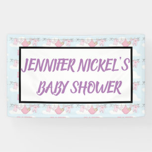 Design your own banners for BABY SHOWER