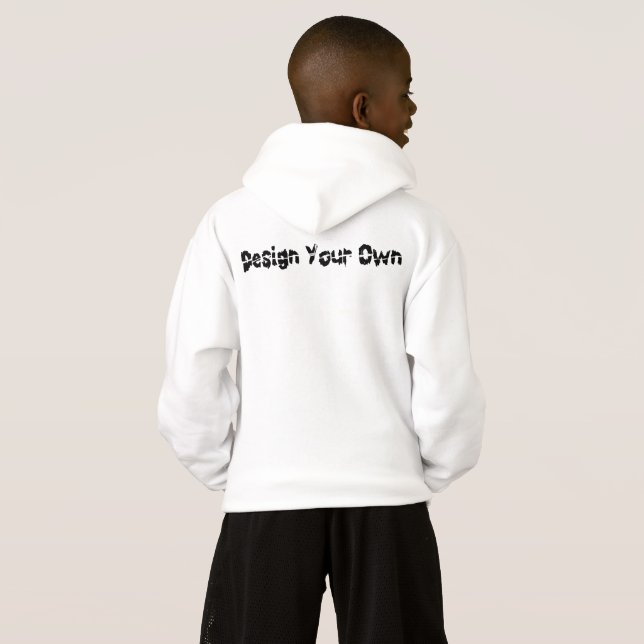 Design Your Own Boys’ Pullover Hoodie (Back Full)