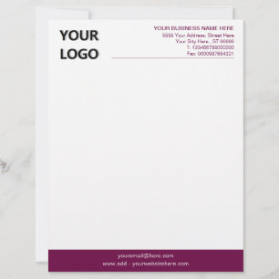 Design Your Own Branded Business Letterhead