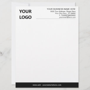 Design Your Own Branded Company Letterhead Example
