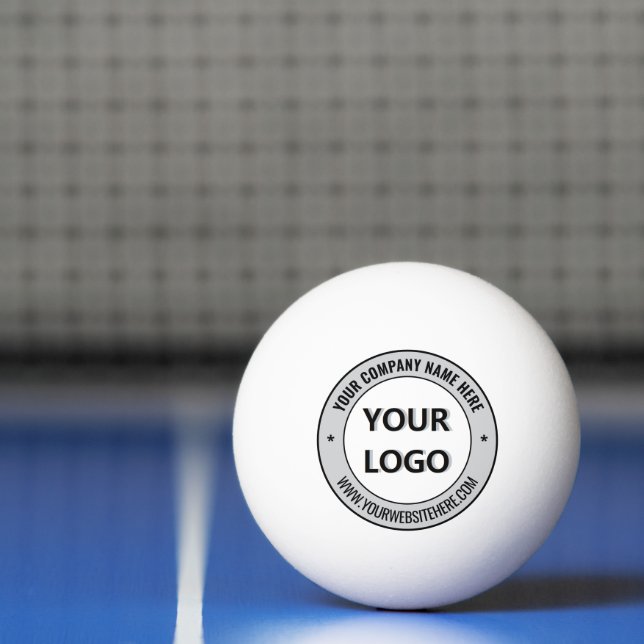 Design Your Own Branded Ping Pong Balls Template (Net)