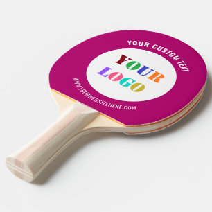 Design Your Own Branded Ping Pong Paddle Example