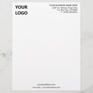 Design Your Own Business Letterhead Personalised