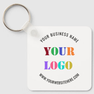Design Your Own Business Logo Keychain Template