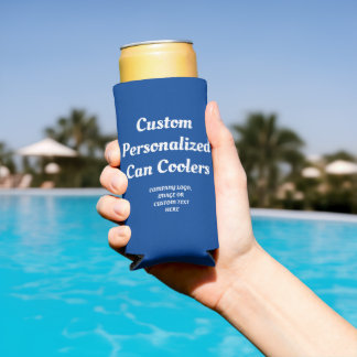 Design your own Can Coolers, Custom Personalised Seltzer Can Cooler