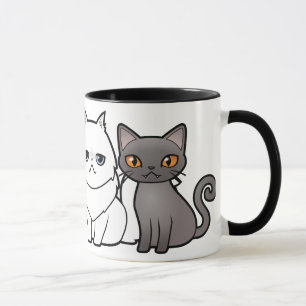 Design Your Own Cartoon Cat Mug