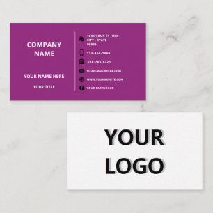 Design Your Own Colour Business Card Template