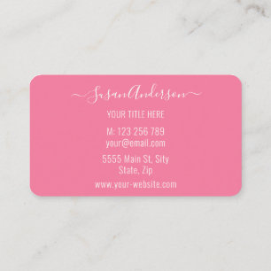 Design Your Own Colour Business Card Template
