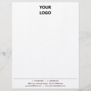 Design Your Own Company Letterhead Template