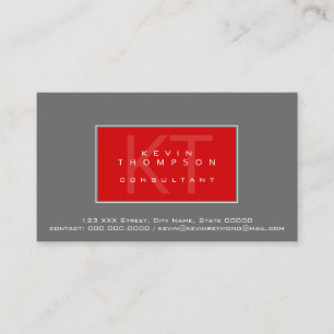 design your own consultant profissional standard business card