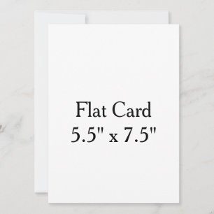 Design Your Own custom 5.5" x 7.5" Squared