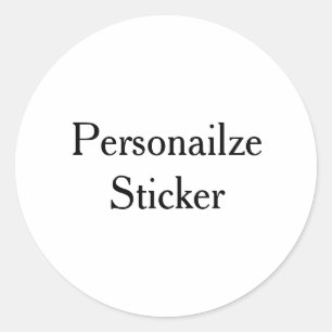Design Your Own custom Classic Round Sticker
