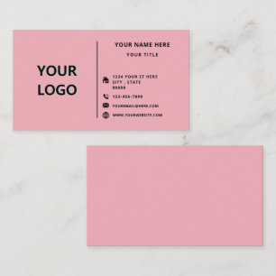Design Your Own Custom Colours Business Card