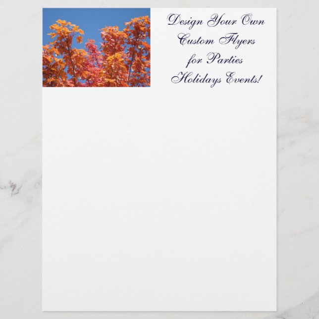 Design Your Own custom Flyers! Events Parties Flyer (Front)