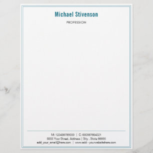 Design Your Own Custom Letterhead Template