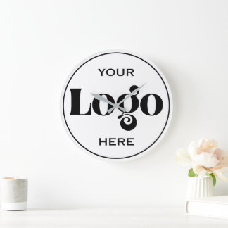 Design Your Own Custom Logo  Large Clock