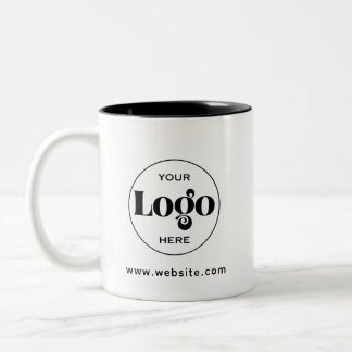 Design Your Own Custom Logo  Two-Tone Coffee Mug