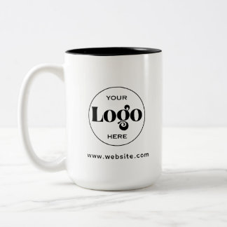Design Your Own Custom Logo  Two-Tone Coffee Mug