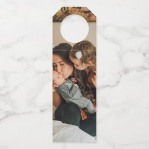 Design your own custom made personalized bottle tag
