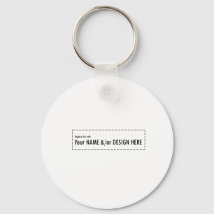 Design Your Own Custom Personalise Name Design Key Ring