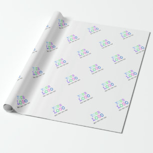 Design Your Own Custom Personalised Logo Wrapping Paper