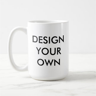 Design Your Own Custom Personalised White Mug