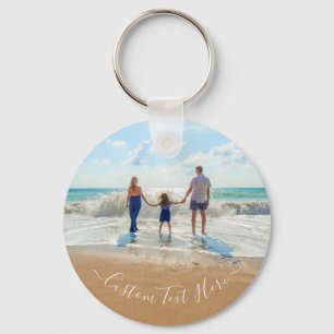 Design Your Own Custom Photo and Text Keychain