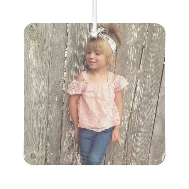 Design Your Own Custom Photo Auto Car Air Freshener (Front)