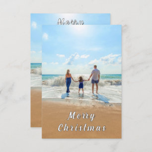 Design Your own Custom Photo Christmas Card