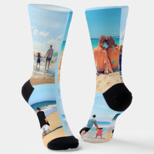 Design Your Own Custom Photo Collage Socks