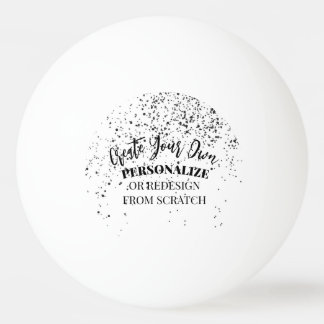 Design Your Own Custom Ping Pong Ball