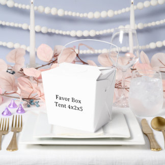 Design Your Own custom Tent 4x2x5 Favour Box