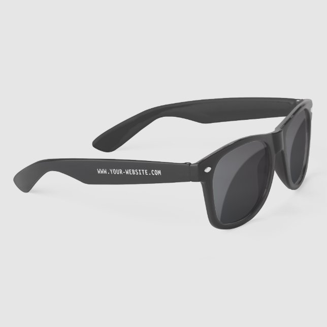 Design Your Own Custom Text Website Sunglasses (Right)