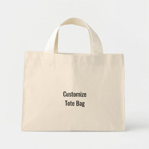 Design Your Own custom Tiny Tote bag