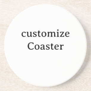 Design Your Own customise Sandstone Coaster