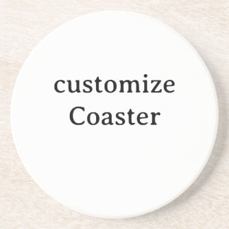 Design Your Own customise Sandstone Coaster