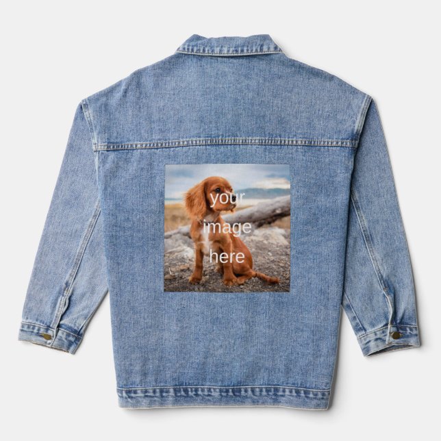 DESIGN YOUR OWN DENIM JACKET (Back)
