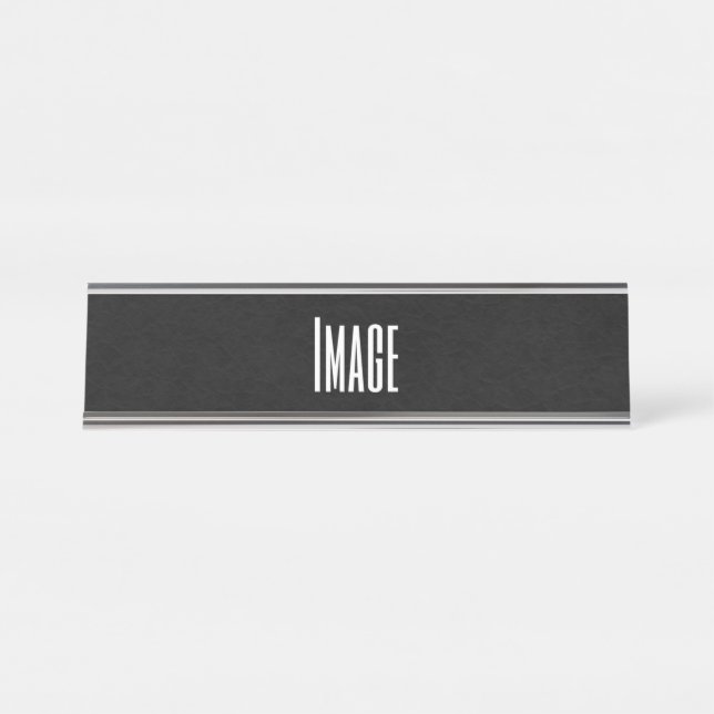 Design Your Own Desk Name Plate (Front)