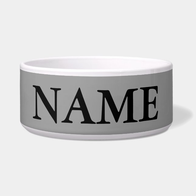 DESIGN YOUR OWN DOG  BOWL (Front)