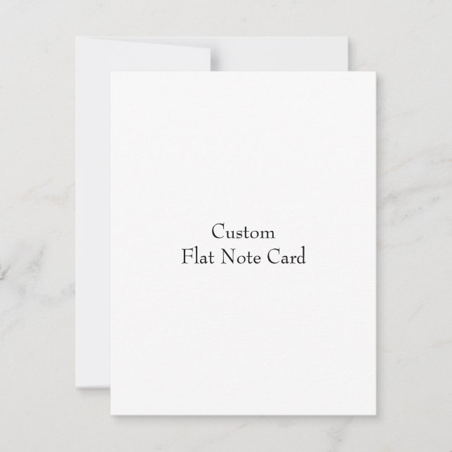 Design Your Own Flat Card (Front)