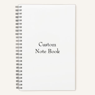 Design Your Own Flat Notebook