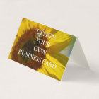 Design Your Own Folded Business Card