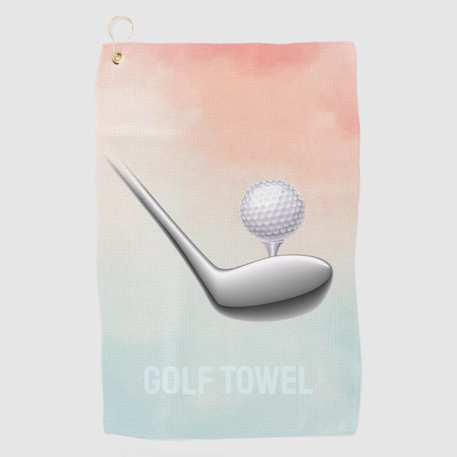 Design Your Own Golf Towels for a Winning Game. (Front)